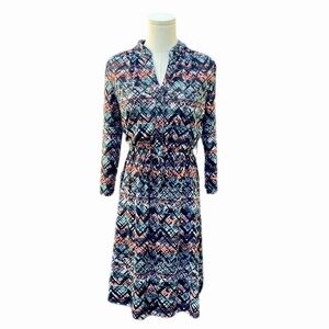 🌸Robert Louis long sleeve midi dress